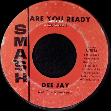 Dee Jay And The Runaways - Peter Rabbit / Are You Ready side B