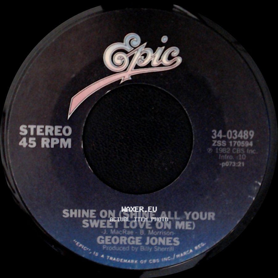 George Jones - Shine On (Shine All Your Sweet Love On Me) / Memories Of Mama side A
