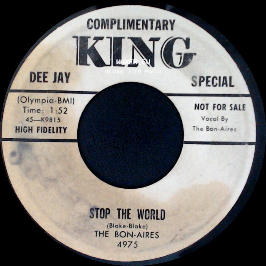 The Bon-Aires - Bermuda / Stop The World side B