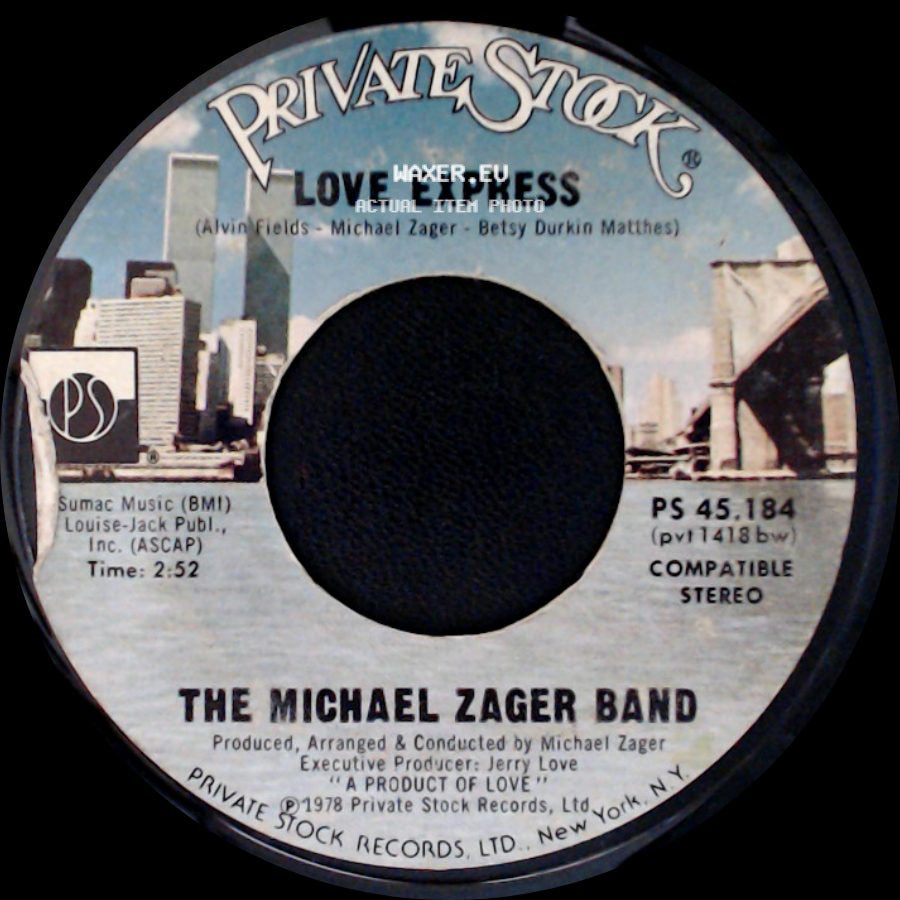 The Michael Zager Band - Let's All Chant / Love Express side B