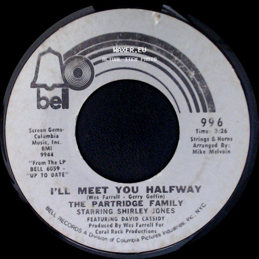 The Partridge Family - I'll Meet You Halfway / Morning Rider On The Road side A