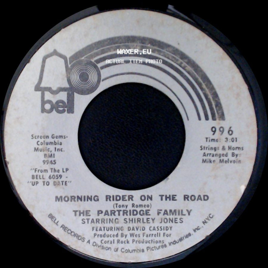 The Partridge Family - I'll Meet You Halfway / Morning Rider On The Road side B