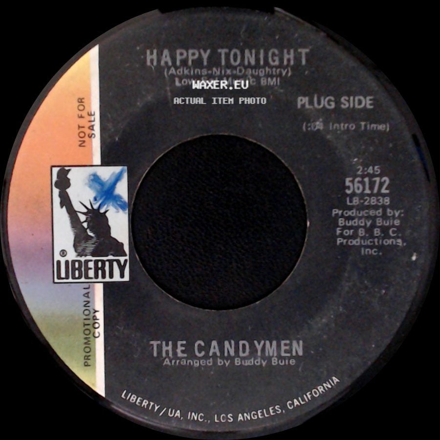 The Candymen - Happy Tonight / Papers side A