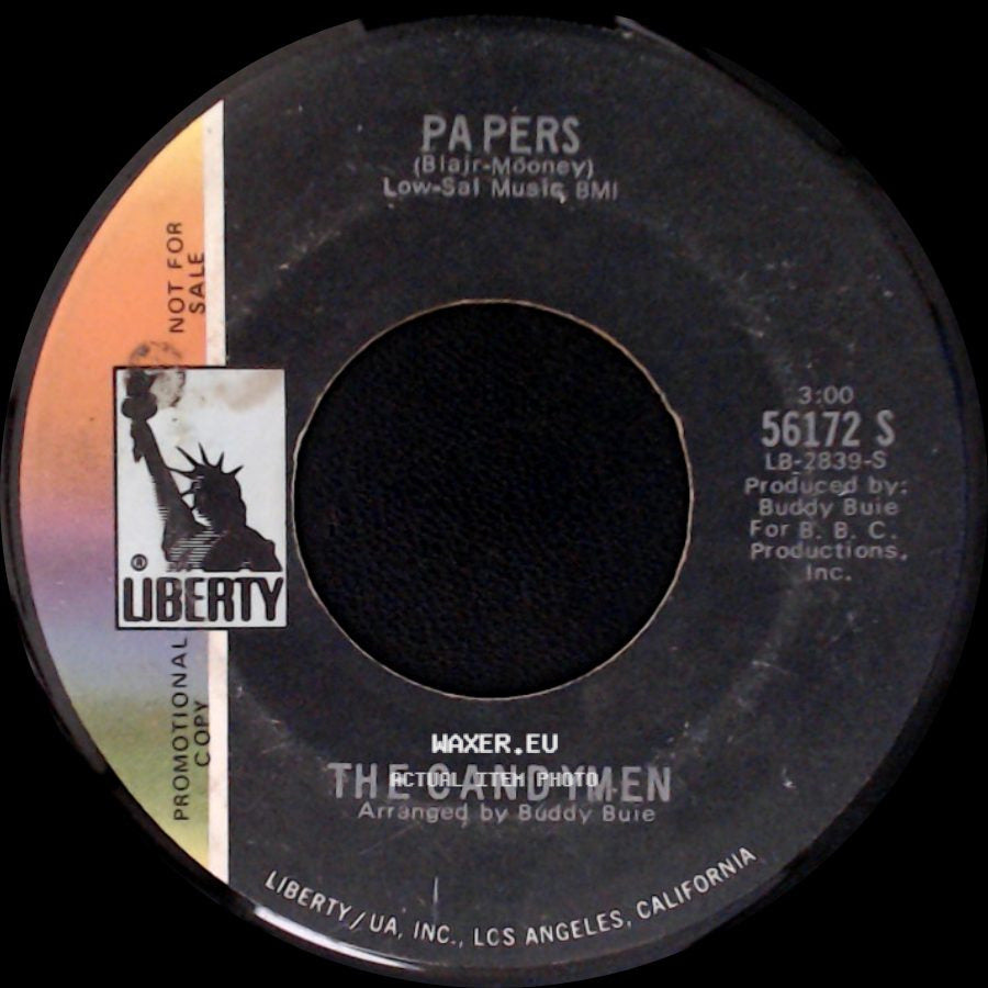 The Candymen - Happy Tonight / Papers side B