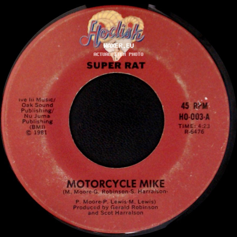 Rat Trap Band / Super Rat - Super Rat / Motorcycle Mike side B