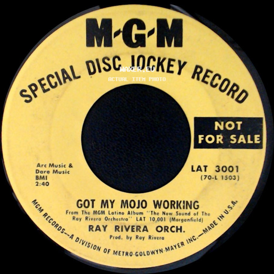 Ray Rivera Orch. - Got My Mojo Working / Salt Mines side A