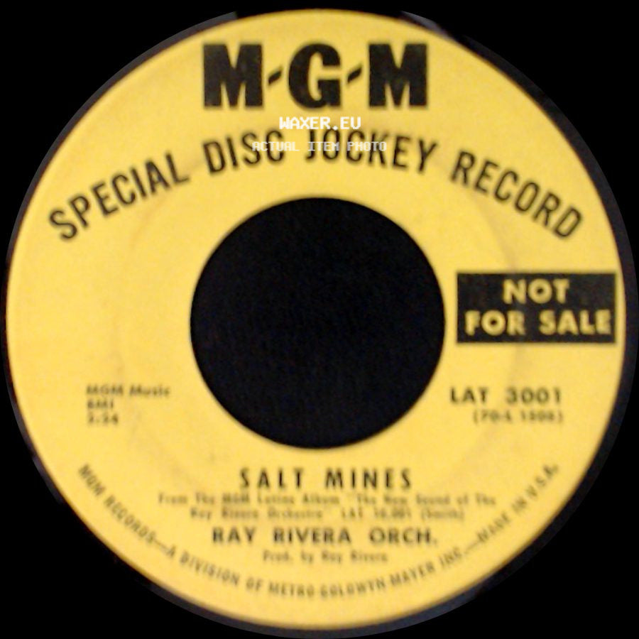Ray Rivera Orch. - Got My Mojo Working / Salt Mines side B