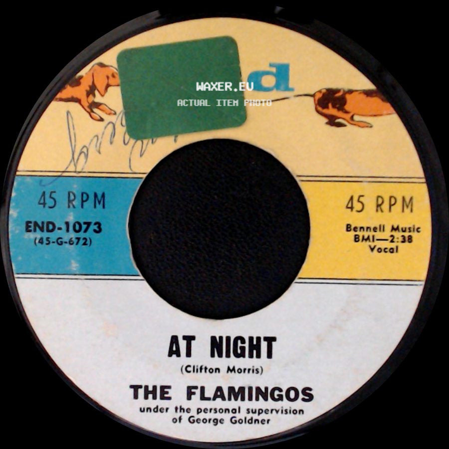 The Flamingos - Mio Amore (Till The End Of Time) / At Night side B