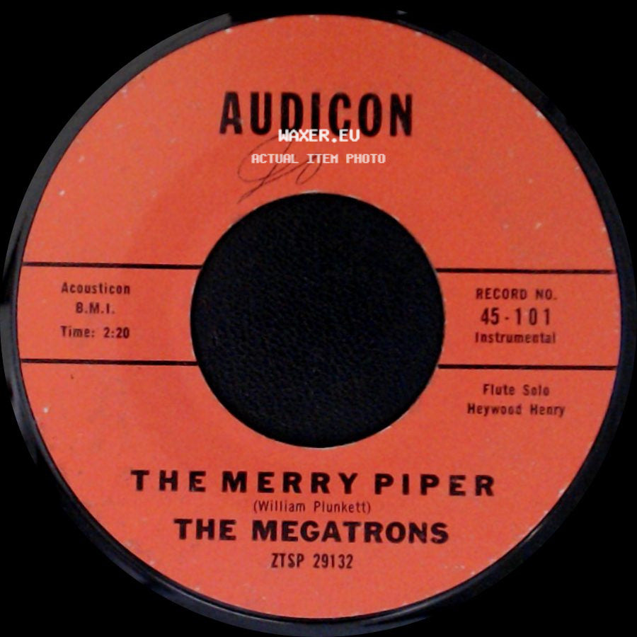The Megatrons - The Merry Piper / Velvet Waters side A