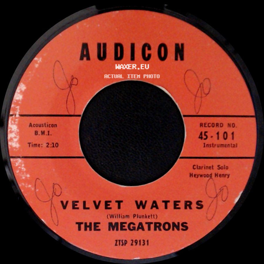 The Megatrons - The Merry Piper / Velvet Waters side B