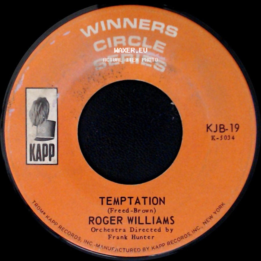 Roger Williams - Temptation / Near You side A
