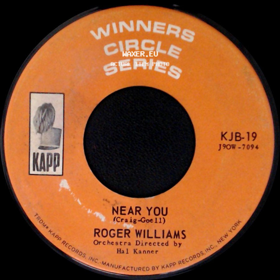 Roger Williams - Temptation / Near You side B