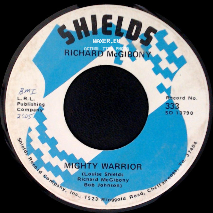 Richard Mcgibony - Mighty Warrior / How Red Was His Wine side A