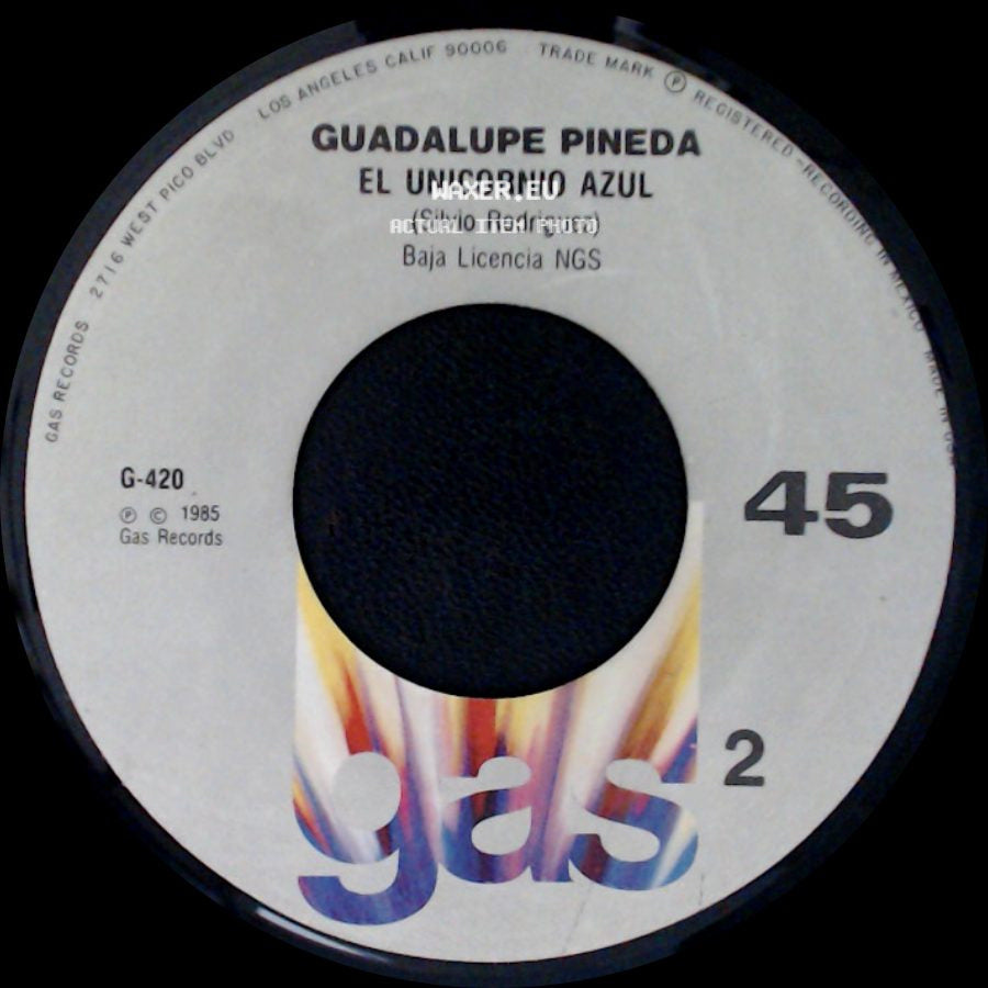 Guadalupe Pineda - El Unicornio Azul / Como Fue side A