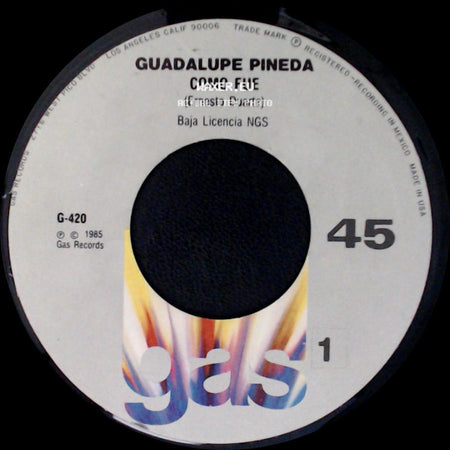 Guadalupe Pineda - El Unicornio Azul / Como Fue side B