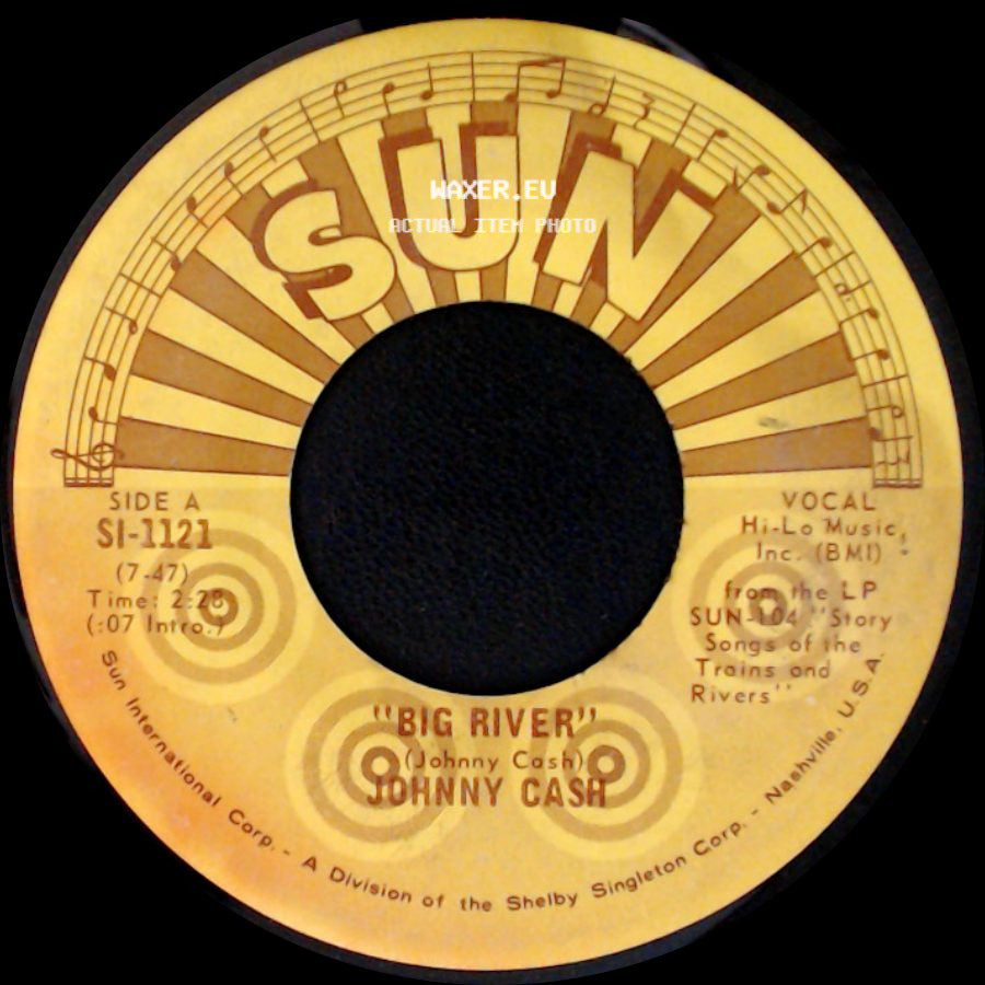 Johnny Cash - Big River / Come In Stranger side A