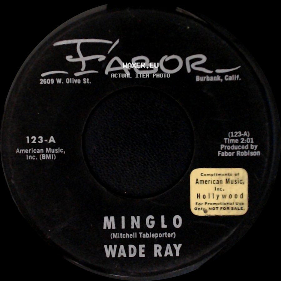 Wade Ray - Nathan Hale / Minglo side B