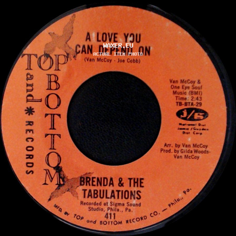 Brenda & The Tabulations - Why Didn't I Think Of That / A Love You Can Depend On side B