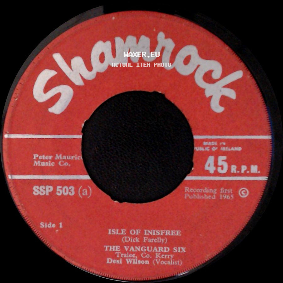 The Vanguard Six - Isle Of Inisfree / Those Times Have Gone side A