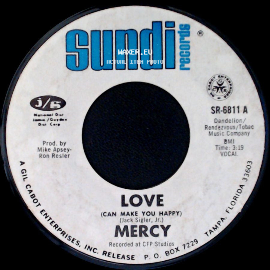 Mercy - Love (Can Make You Happy) / Fire Ball side A