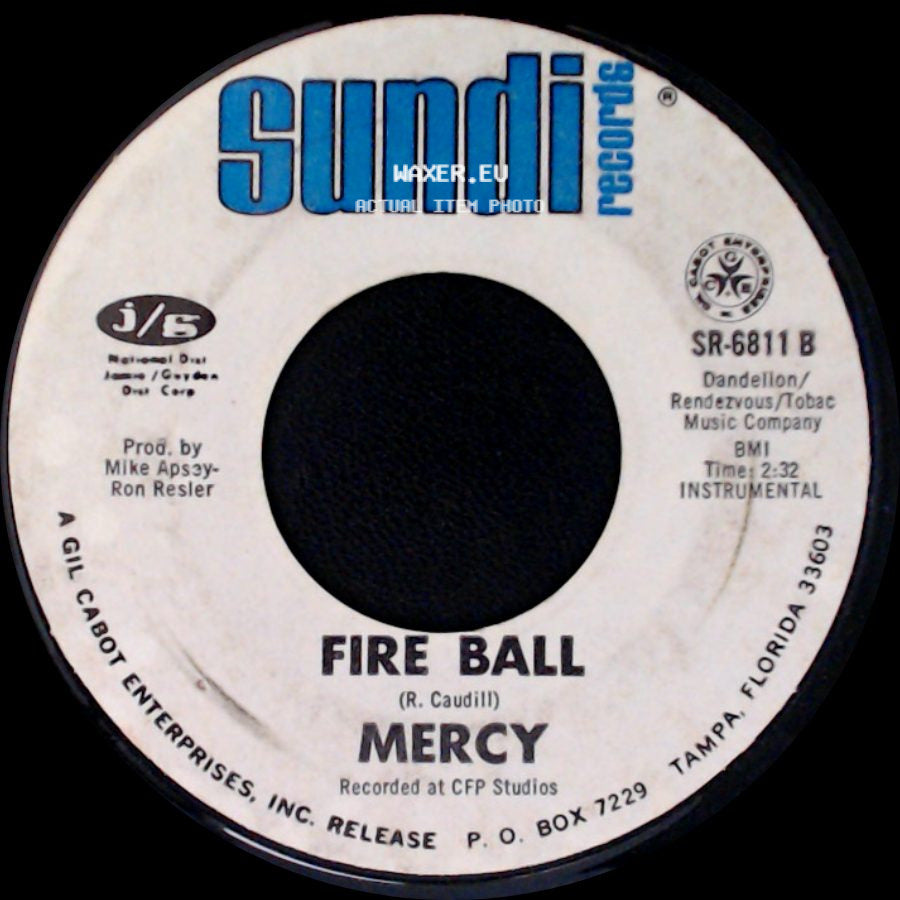 Mercy - Love (Can Make You Happy) / Fire Ball side B