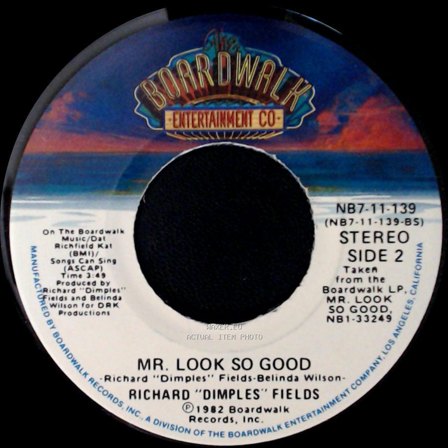 Richard "Dimples" Fields - If It Ain't One Thing...It's Another / Mr. Look So Good side B