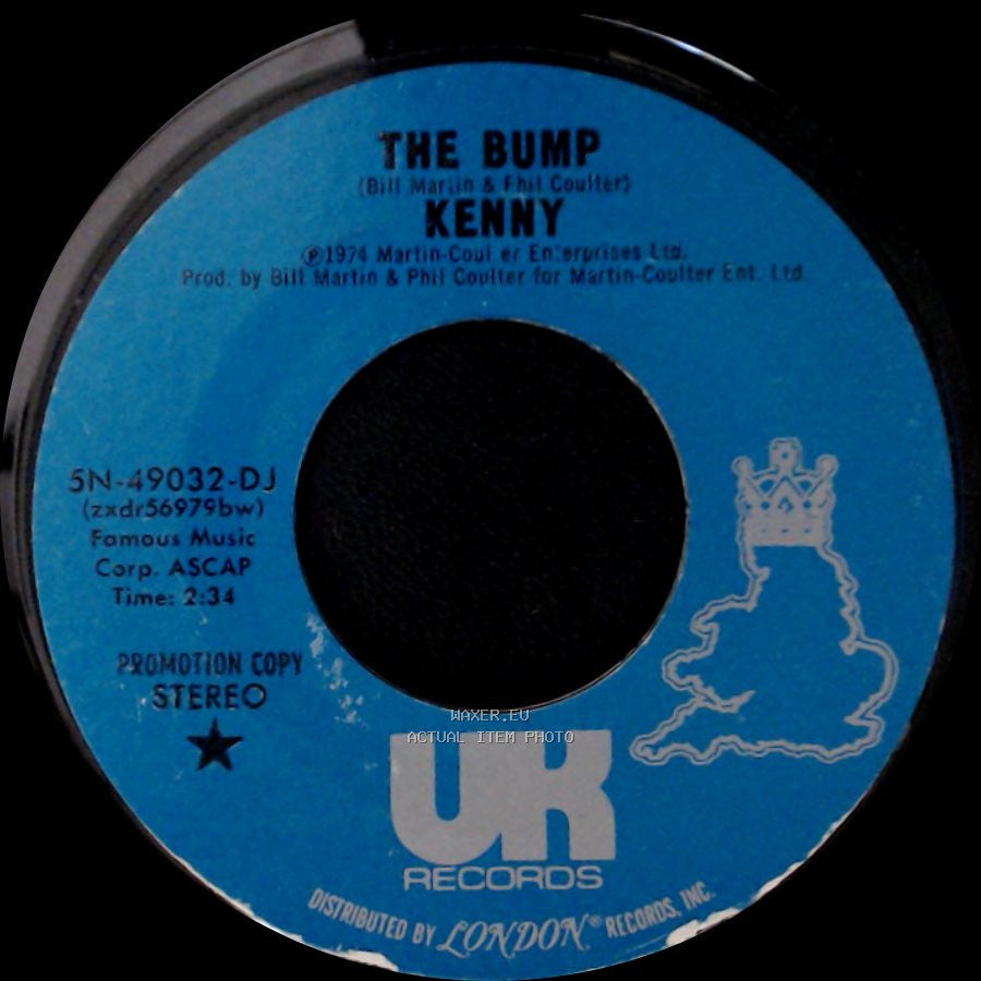 Kenny - The Bump / The Bump side B