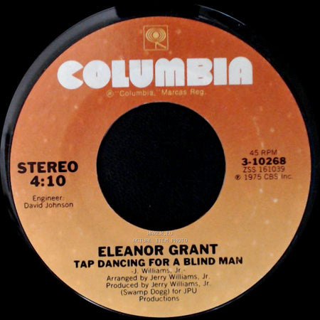 Eleanor Grant - Tap Dancing For A Blind Man / You Oughta' Be Here With Me side A