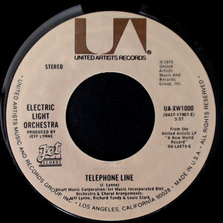 Electric Light Orchestra - Telephone Line / Poorboy (The Greenwood) side A
