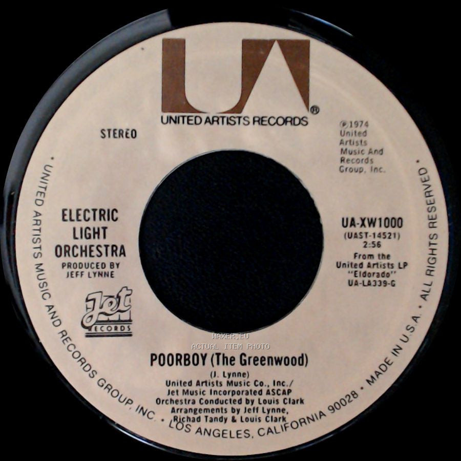 Electric Light Orchestra - Telephone Line / Poorboy (The Greenwood) side B