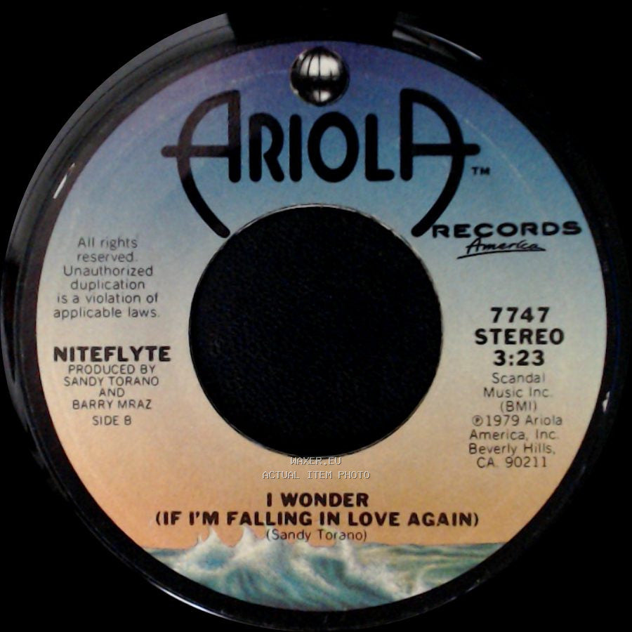 Niteflyte - If You Want It / I Wonder (If I'm Falling In Love Again) side B