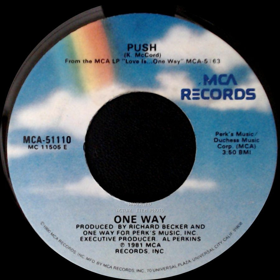 One Way - Push / All Over Again side A