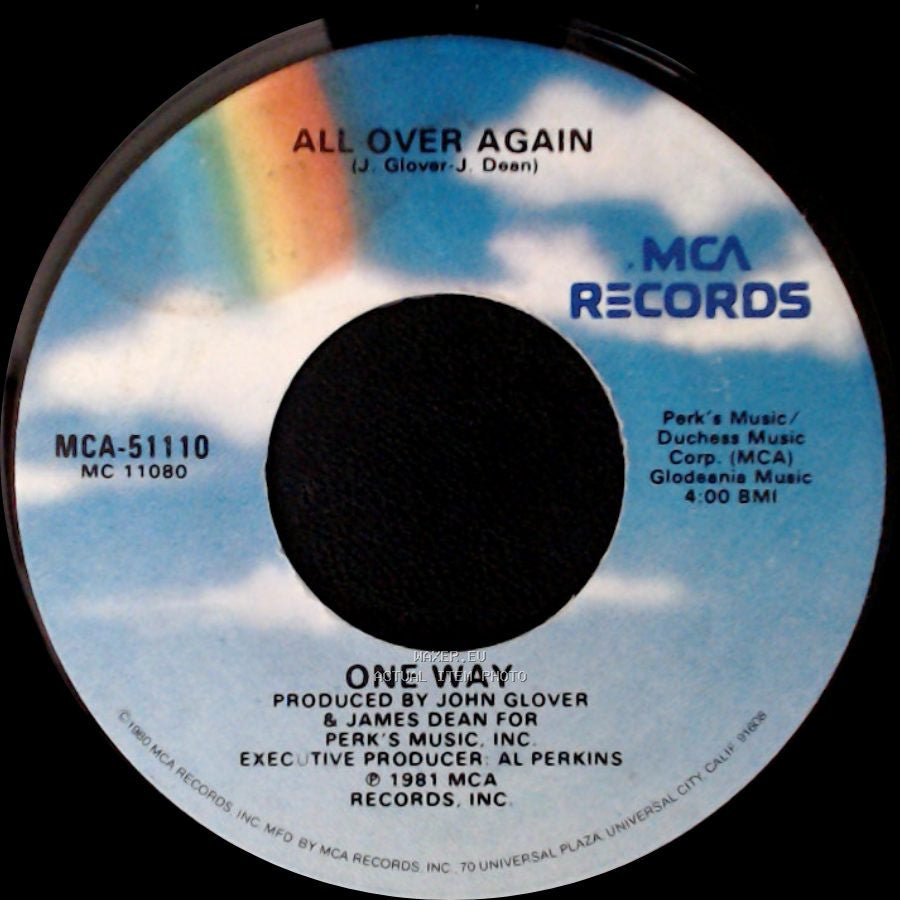 One Way - Push / All Over Again side B