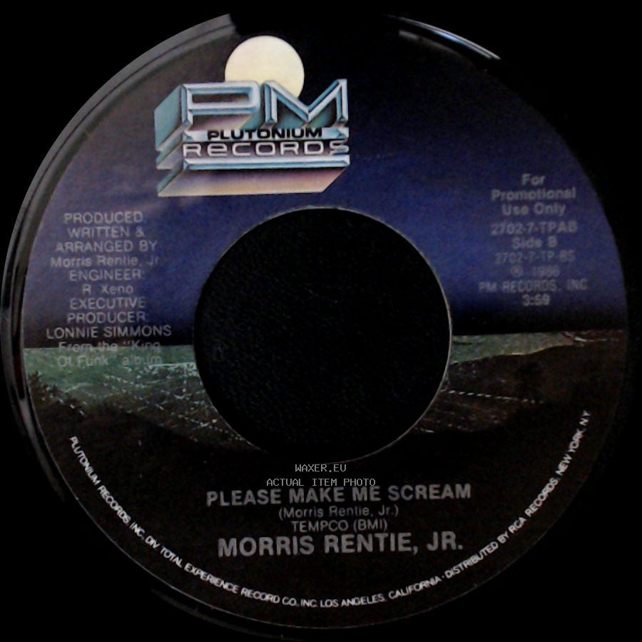 Morris Rentie, Jr. - Do It, Jam Jam / Please Make Me Scream side B