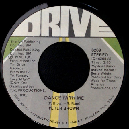 Peter Brown - Dance With Me / For Your Love side A
