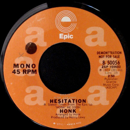 Honk - Hesitation / Hesitation side B