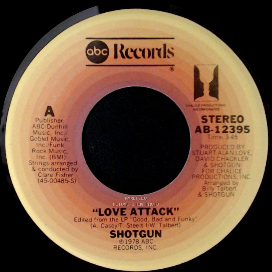 Shotgun - Love Attack / Danger Of The Stranger side A
