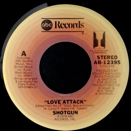 Shotgun - Love Attack / Danger Of The Stranger side A