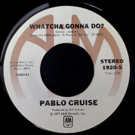 Pablo Cruise - Atlanta June / Whatcha Gonna Do? side B