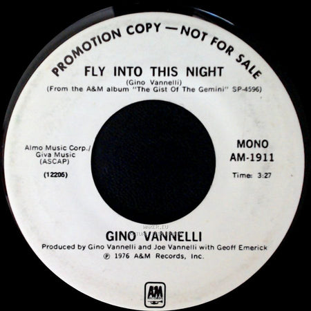 Gino Vannelli - Fly Into This Night / Fly Into This Night side B