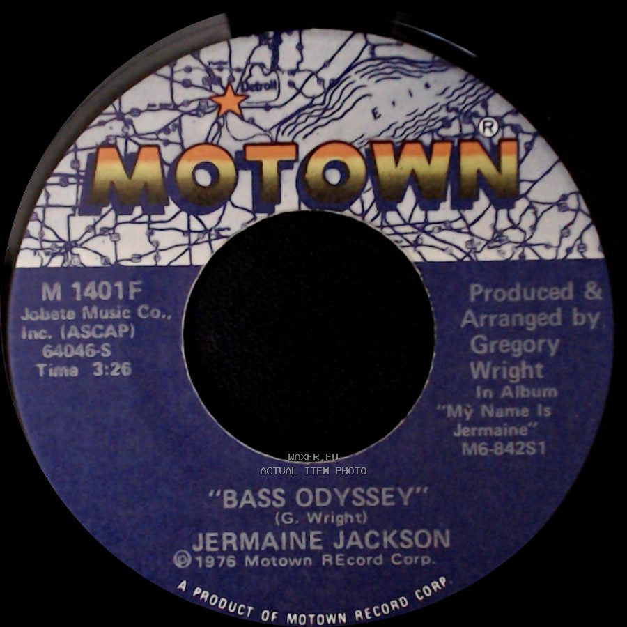 Jermaine Jackson - Bass Odyssey / Let's Be Young Tonight side A