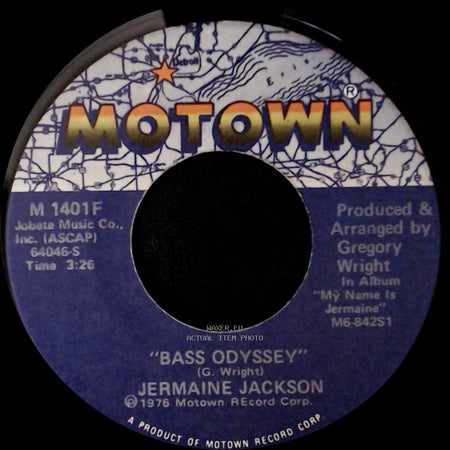 Jermaine Jackson - Bass Odyssey / Let's Be Young Tonight side A
