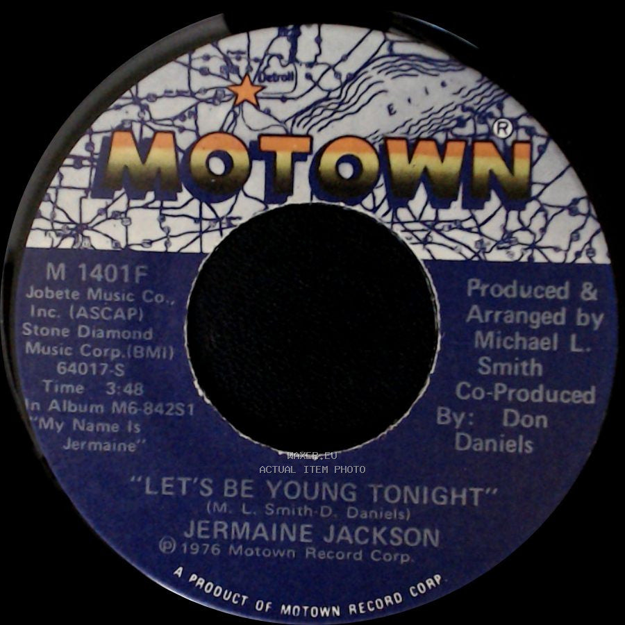 Jermaine Jackson - Bass Odyssey / Let's Be Young Tonight side B