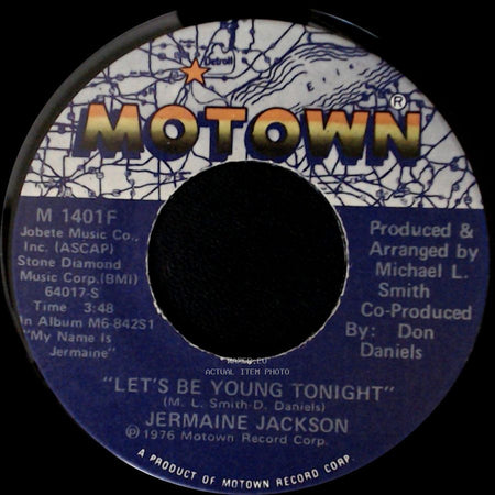 Jermaine Jackson - Bass Odyssey / Let's Be Young Tonight side B