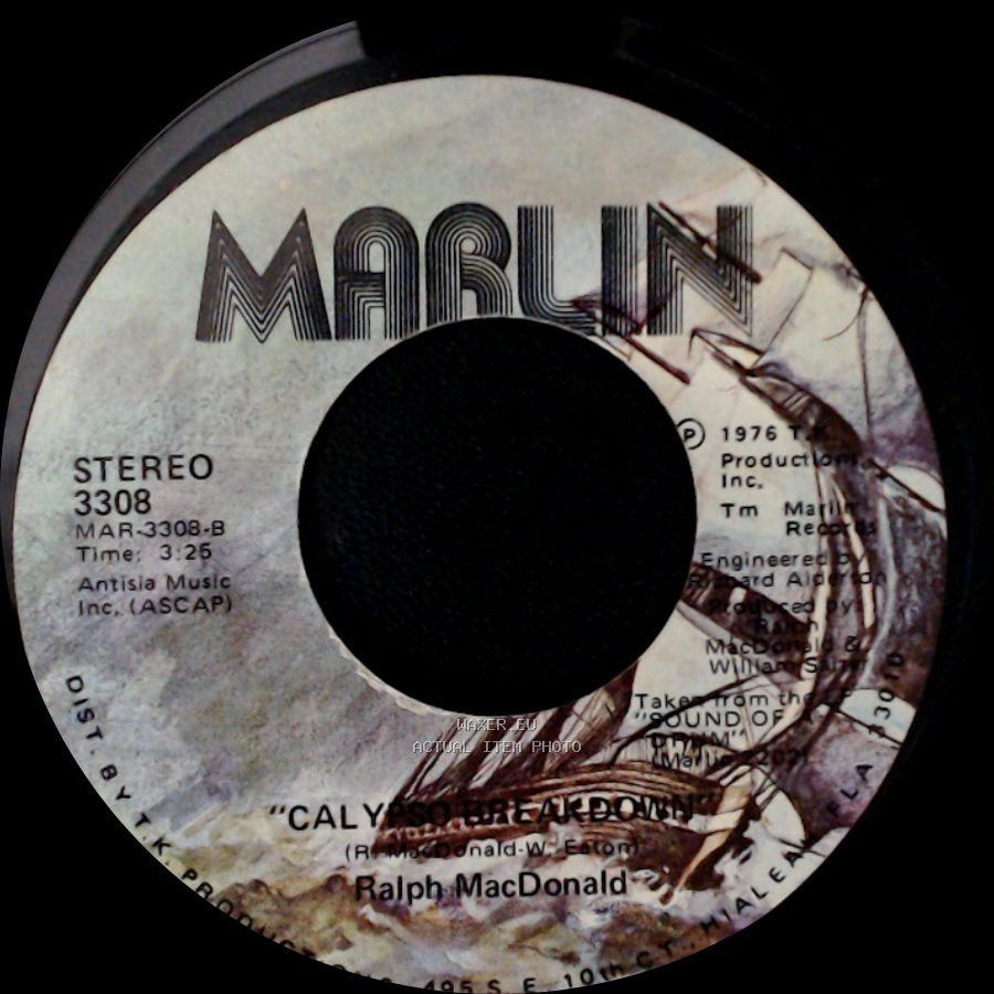 Ralph Macdonald - Calypso Breakdown / Where The Love Is side A