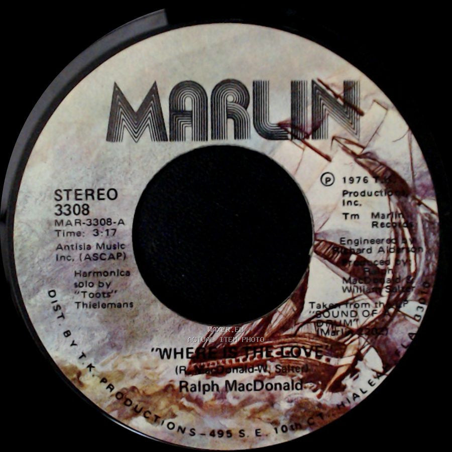 Ralph Macdonald - Calypso Breakdown / Where The Love Is side B