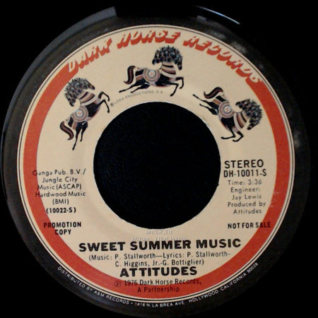 Attitudes - Sweet Summer Music / Sweet Summer Music side A