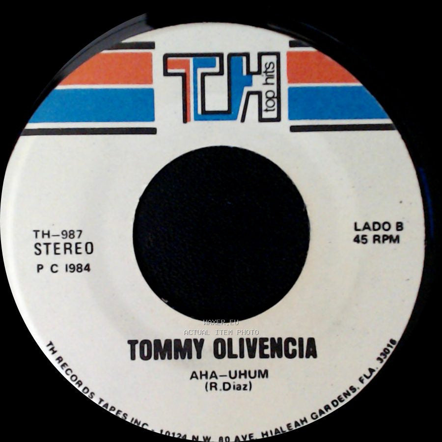 Tommy Olivencia - Lo Dudo / Aha-Uhum side B