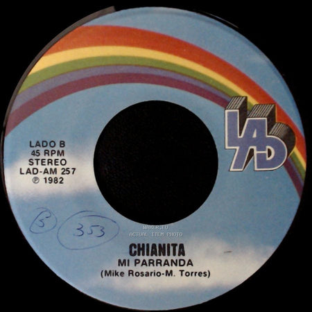 Chianita - La Trullita / Mi Parranda side B