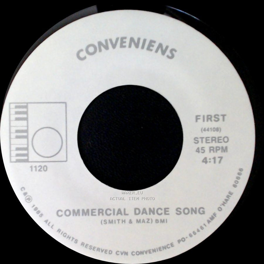 Conveniens / Barney Klark - Commercial Dance Song / Flip side A
